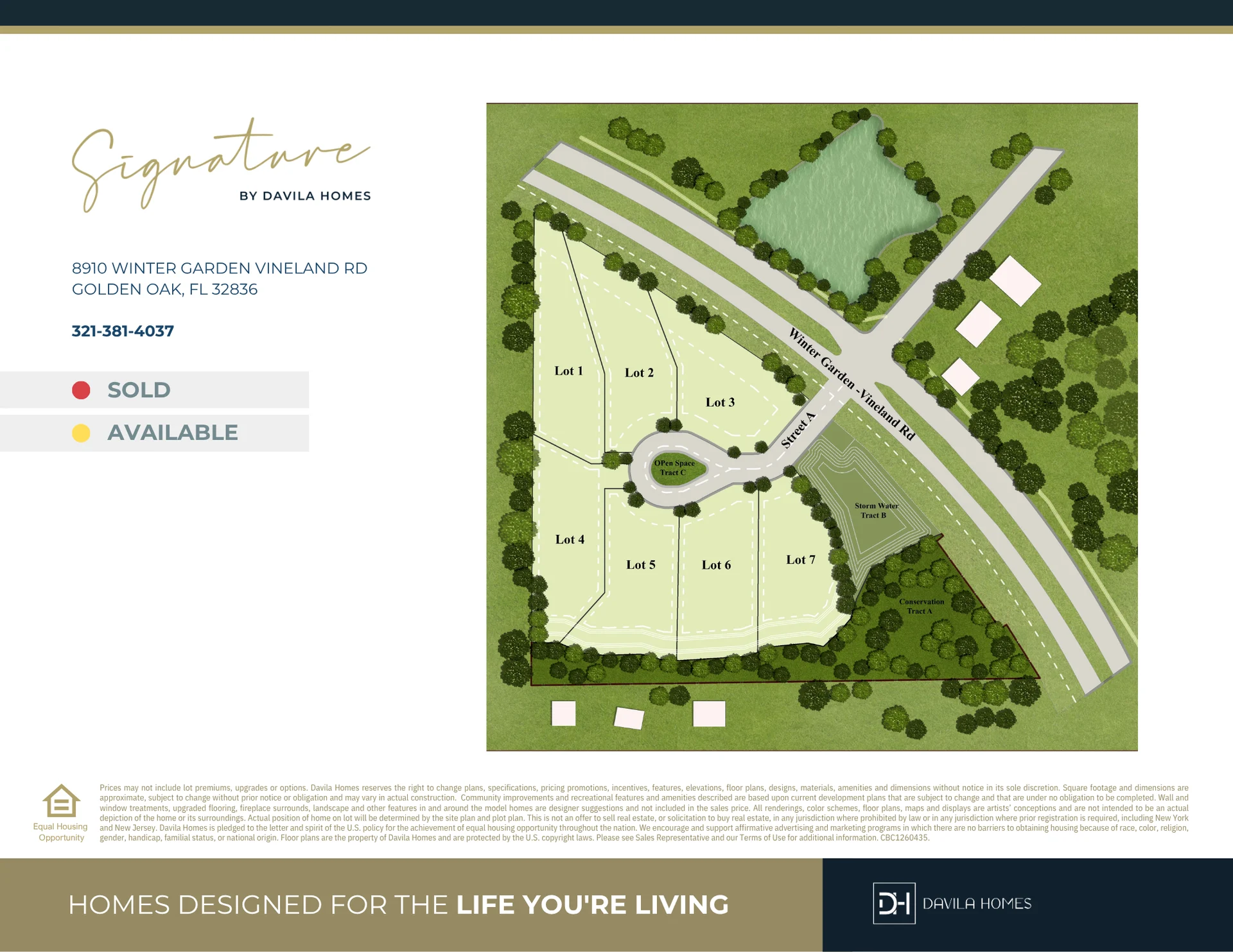 Signature Community Site Plan